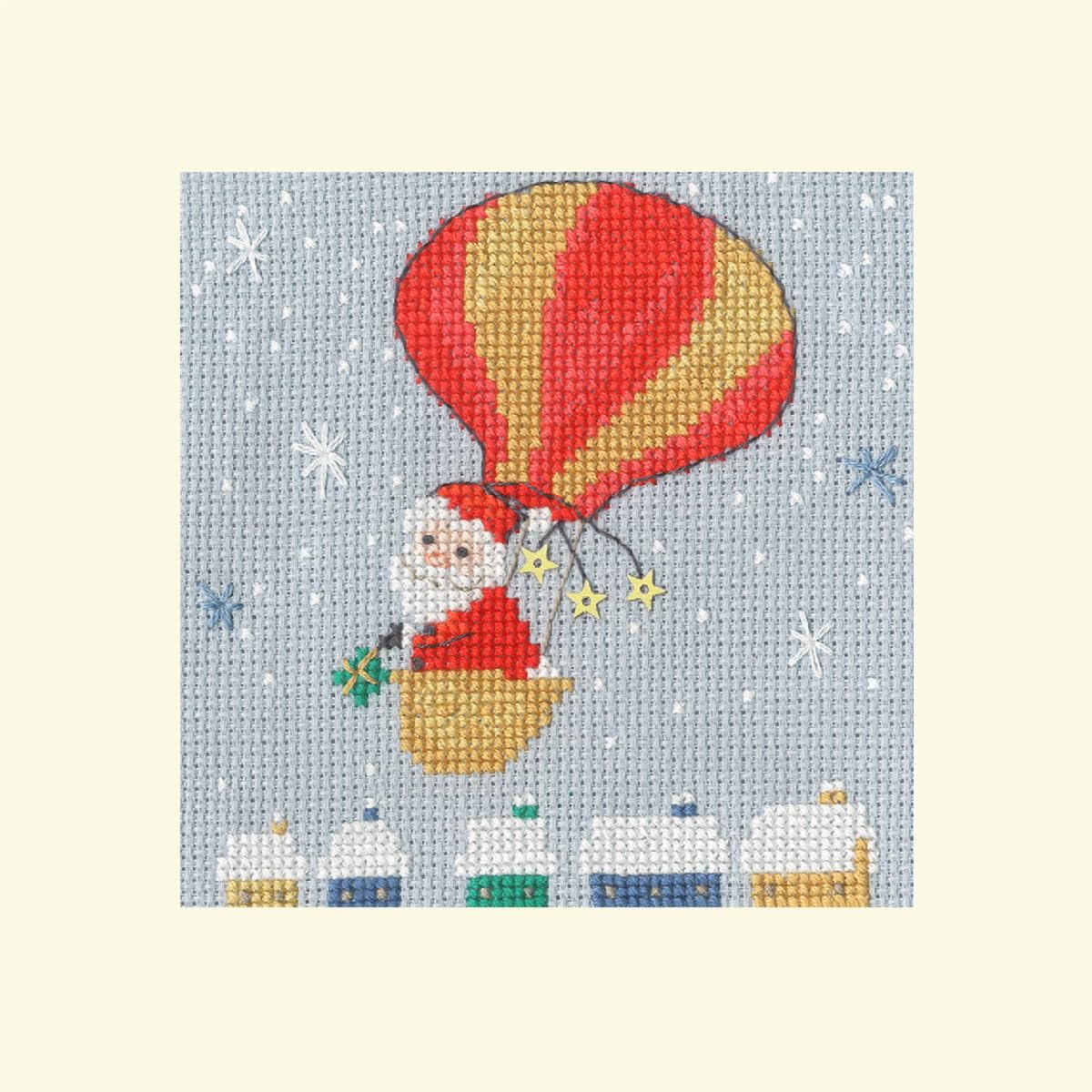 Bothy Threads Counted Cross Stitch Kit Delivery by Balloon