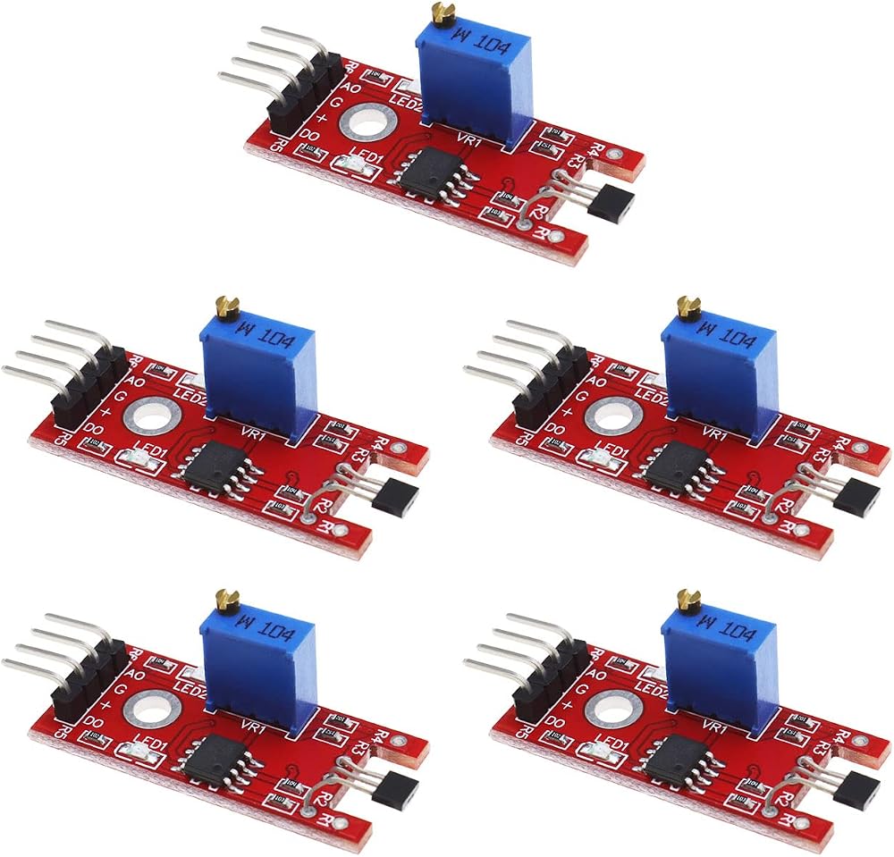 eMagTech KY-024 Linear Magnetic Hall Effect Sensor Module Analog Digital Output
