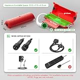 Restmo Outdoor IP44 Waterproof Connection Box 29x11x7.5cm Red view 2
