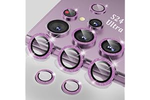 SAE&SVNG Crazylens [5+5] Camera Lens Protector for Samsung Galaxy S24 Ultra, Titanium Military-Grade Drop Protection, 99.99% Light Transmittance, Galaxy S24 Ultra Screen Protector Lens Protector