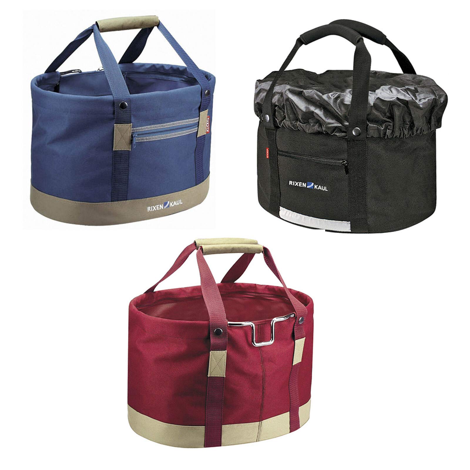 Rixen & Kaul Shopper Comfort Handlebar Bag - Black