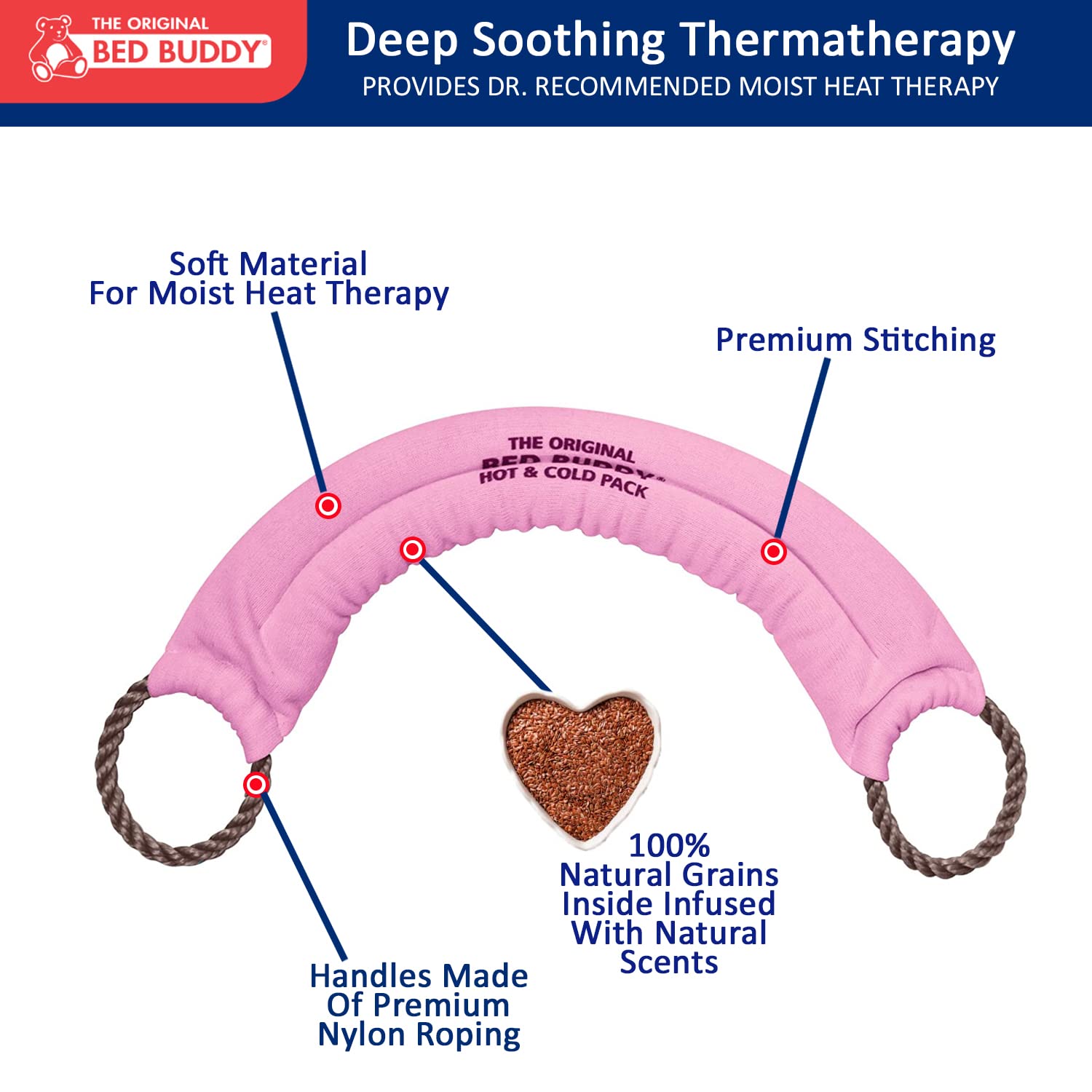 Bed Buddy Aromatherapy Heat Pad And Cooling Neck Wrap Microwave