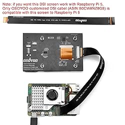 OSOYOO 4.3 inch IPS LCD Capacitive Touc Screen