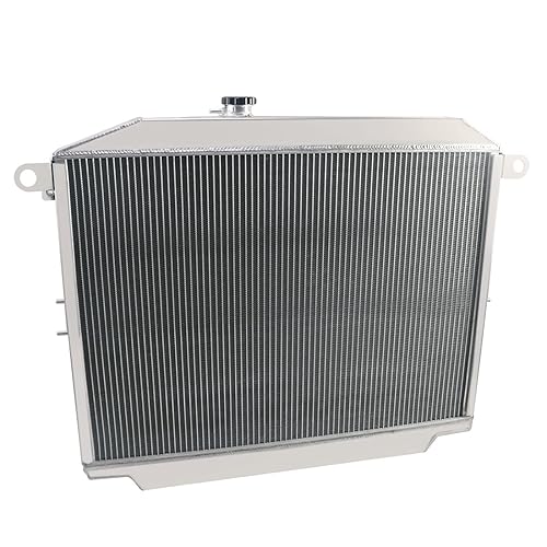 Kamashaa Motor Radiator for 03-09 Chevy GMC C4500 C5500 C6500 Topkick/Kodiak 6.6L 8.1L, 3-Row Full Aluminum 並行輸入品 Kamashaa Motor Radiator Compatible With 1979-1993