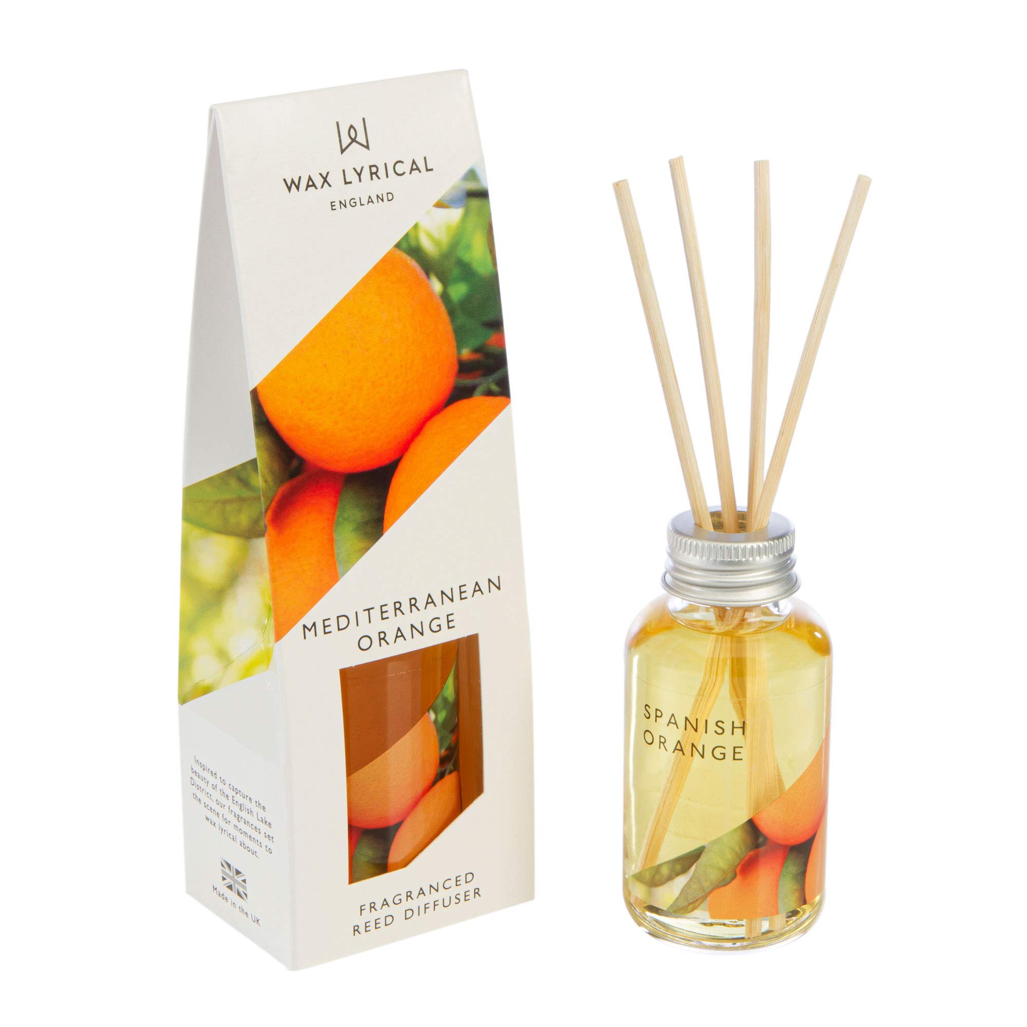 Wax Lyrical Reed Diffuser 40ml Mediterranean Orange