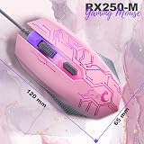 Orzly Pink RX250 4in1 Keyboard Mouse Headset Pad Bundle for PS5 Xbox PC view 4