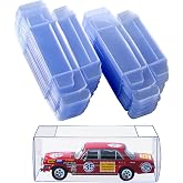 110PCS Display Case for Hot Wheels, Bulk 1:64 Model Cars Storage &amp; Protection, Fits Matchbox/Auto World, Dustproof Scratch-Resistant Showcase Organizer, Stackable Display Bin(3.3"&times;1.2"&times;1.6")
