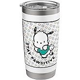 Pochacco Stay Paw-sitive Positive Good Energy Fun Vibes Stainless Steel Insulated Tumbler
