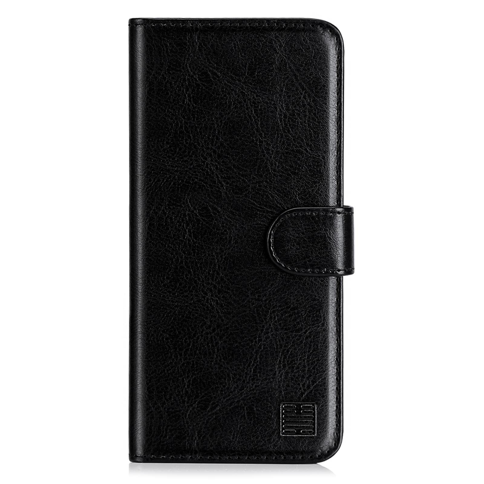 32nd Book Wallet PU Leather Flip Case Cover For Samsung Galaxy A41 (2020), Design With Card Slot and Magnetic Closure - Black