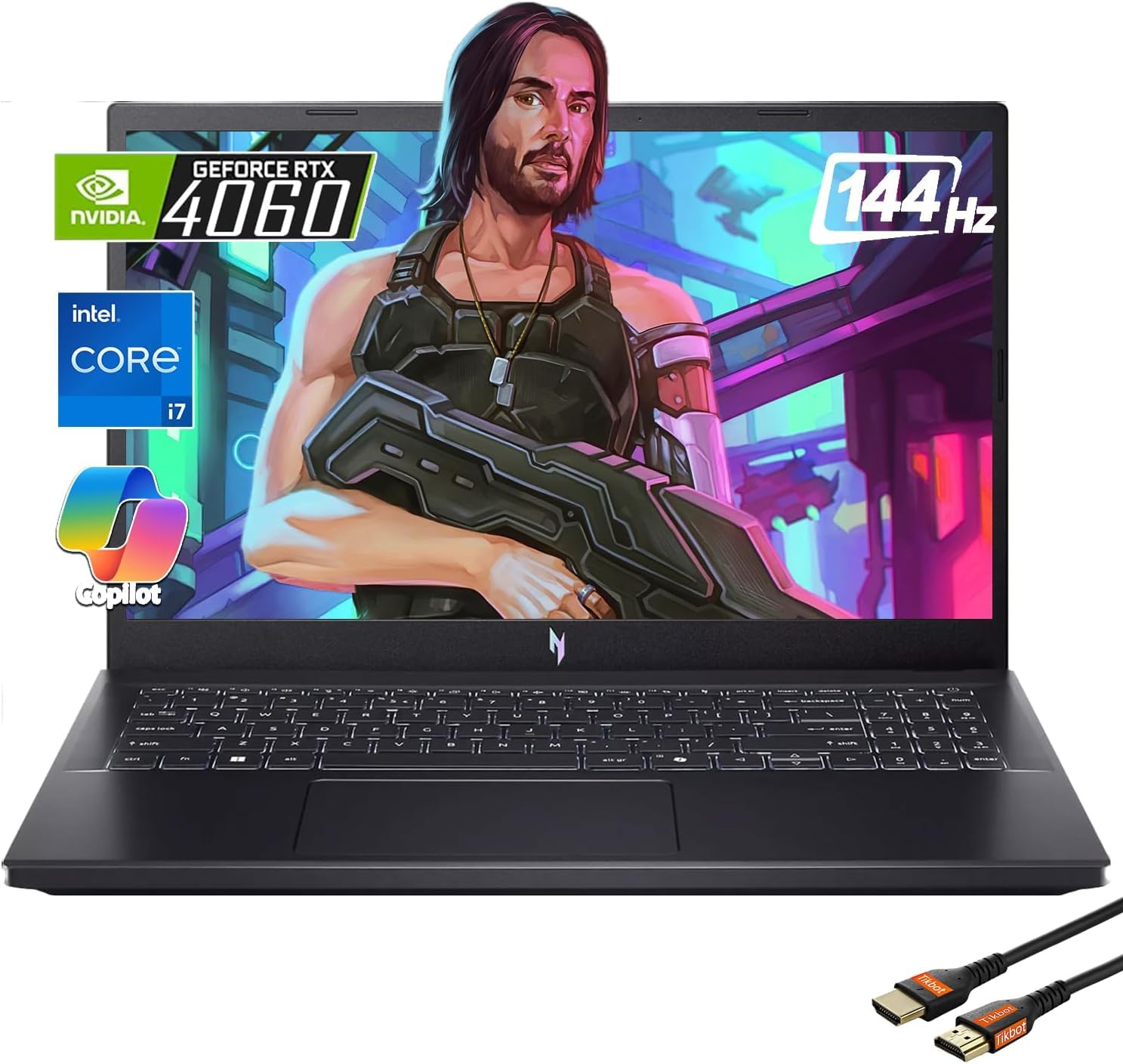 Acer 2024 Nitro V AI-Powered Gaming Laptop | 13th