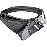 PYFK Running Belt Hydration Waist Pack with Water Bottle Holder for Men Women Waist Pouch Fanny Bag Reflective
