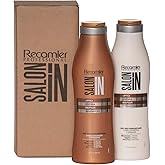 Recamier Saloon In Hydra Repair Shampoo & Conditioner Set Dry And Damaged Hair | SalonIn Cabello Secos Y Dañados Hidrata Nutre Y Repara Instantáneamente Kit 10.1Oz-300ml