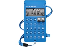 Teenage Engineering CA-X Silicon Pro-Case for Pocket Operators with Built-in Battery Protection and Anti-Slip Feet (Blue)