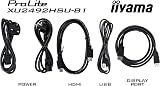 iiyama ProLite XU2492HSU-B1 24" IPS LED Monitor FHD VGA HDMI DP (Renewed) view 9