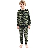 V.&GRIN Boys Fleece Pajamas, Soft Cozy Pullover Sweatshirt Pants Set for Kids 7-16 Years