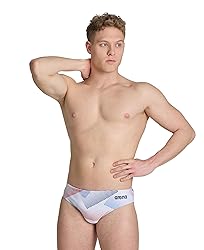 ARENA Men’s Swim Brief Halftone Team Print