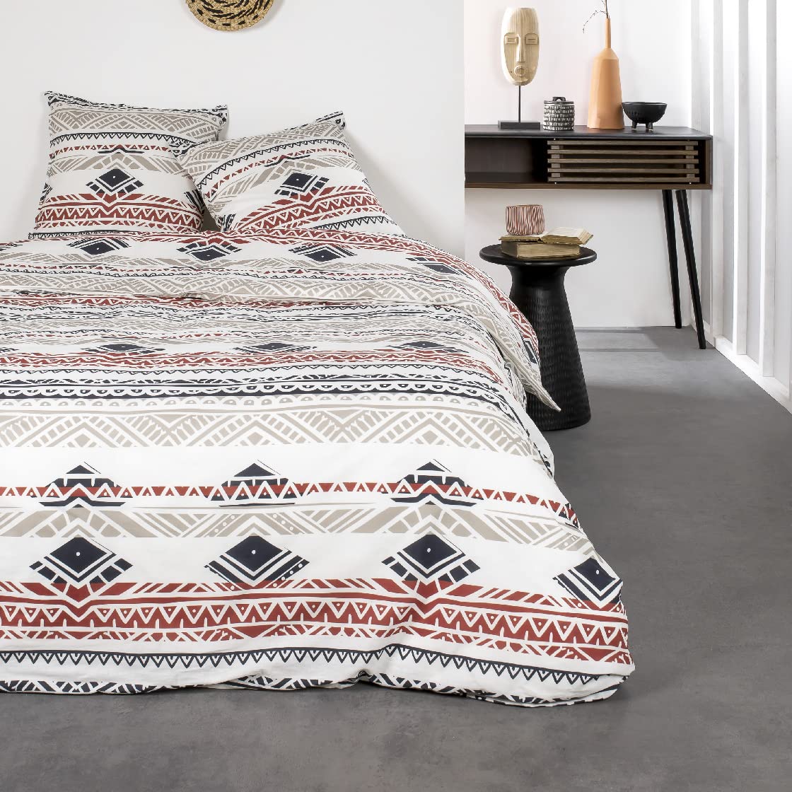 Today Duvet Cover Set, Cotton, White, Jumeau — image 1