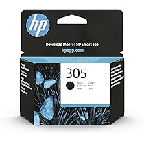 HP 305 Nero, 3YM61AE, Cartuccia Originale da 120 Pagine, Compatibile con Stampanti HP DeskJet serie 2700, 4100, HP Envy serie 6020, 6030, 6420, 6430