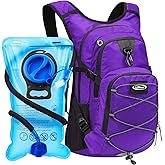 Hydration Backpack with 3L Water Bladder, Insulated Running Hydration Pack Hydropack, Lightweight Water Backpack for Hiking Cycling Camping Biking for Men Women
