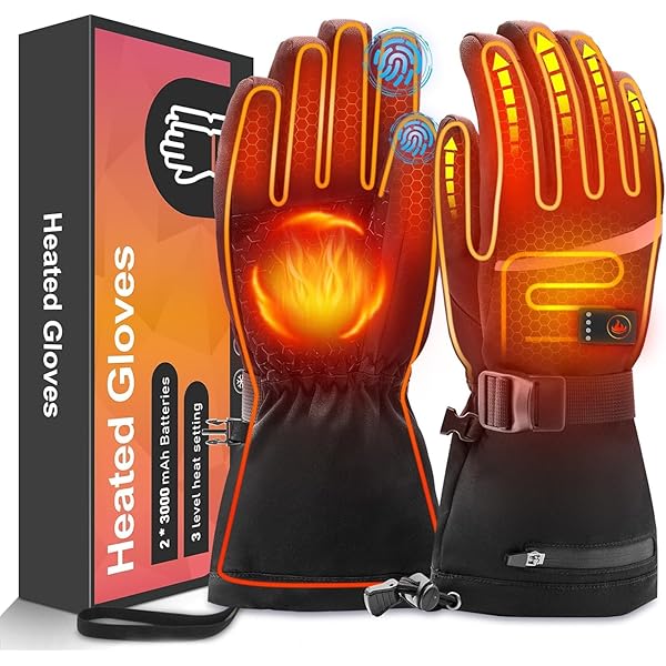 Rechargeable Heated Gloves - Waterproof Winter Warmth For Men & Women