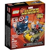 LEGO Super Heroes Mighty Micros: Captain America vs Red Skull 76065 Building Kit (95 Piece)