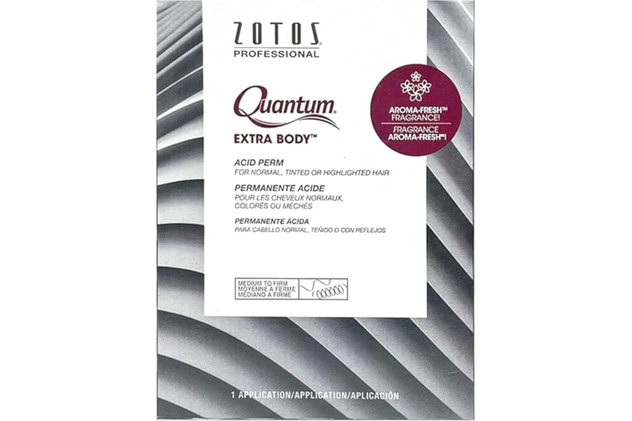 Zotos Quantum Extra Body Acid Permanent Unisex Treatment 1 Application