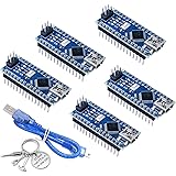 5pcs Mini Nano V3.0 ATmega328P 5V 16MHz Micro Controller Board Module Nano Boards CH340G Chip with Mini USB Cable for Arduino
