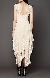 R.Vivimos Womens Sleeveless Backless Asymmetrical