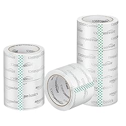 Amazon Basics Extra-Wide Packing Tape, Designed for