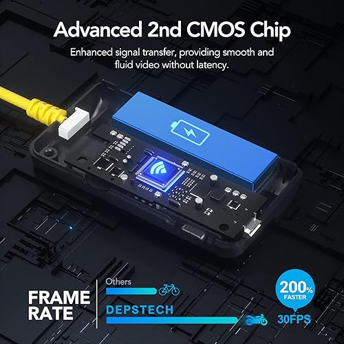 Wireless Endoscope, DEPSTECH Upgrade HD Inspection Camera