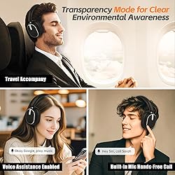 MMWOWARTS Hybrid Active Noise Cancelling Bluetooth