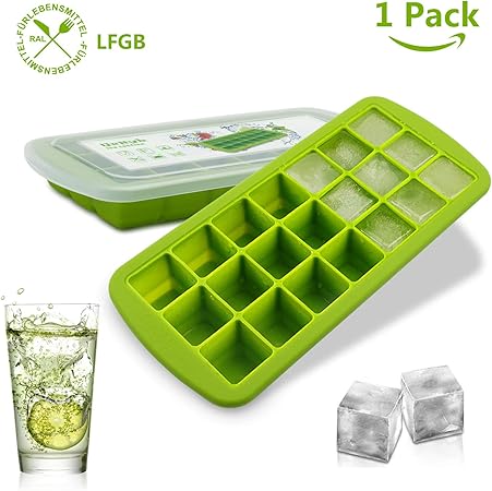 2 X 160 Mini Vassoio Cubetti Ghiaccio Macchina Stampo IN Silicone - Foto 3