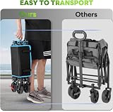 Morpilot Folding Festival Trolley 150lbs Heavy Duty Camping Cart view 4