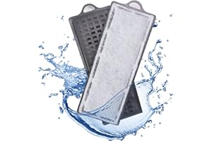 boxtech Aquarium Replacement Hang On Filter Cartridge, Pack of 2 (2 pcs 5-10 Gal Filter Cartridge)