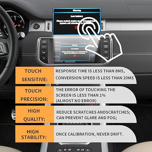 8.4 Inch Replacement Glass Screen RAM Dodge Jeep 8.4" Touch Screen Replacement For Uconnect Radio In 2017-2021 RAM, Dodge, Jeep Vehicles 8.4 Uconnect Screen Replacement - Foto 12