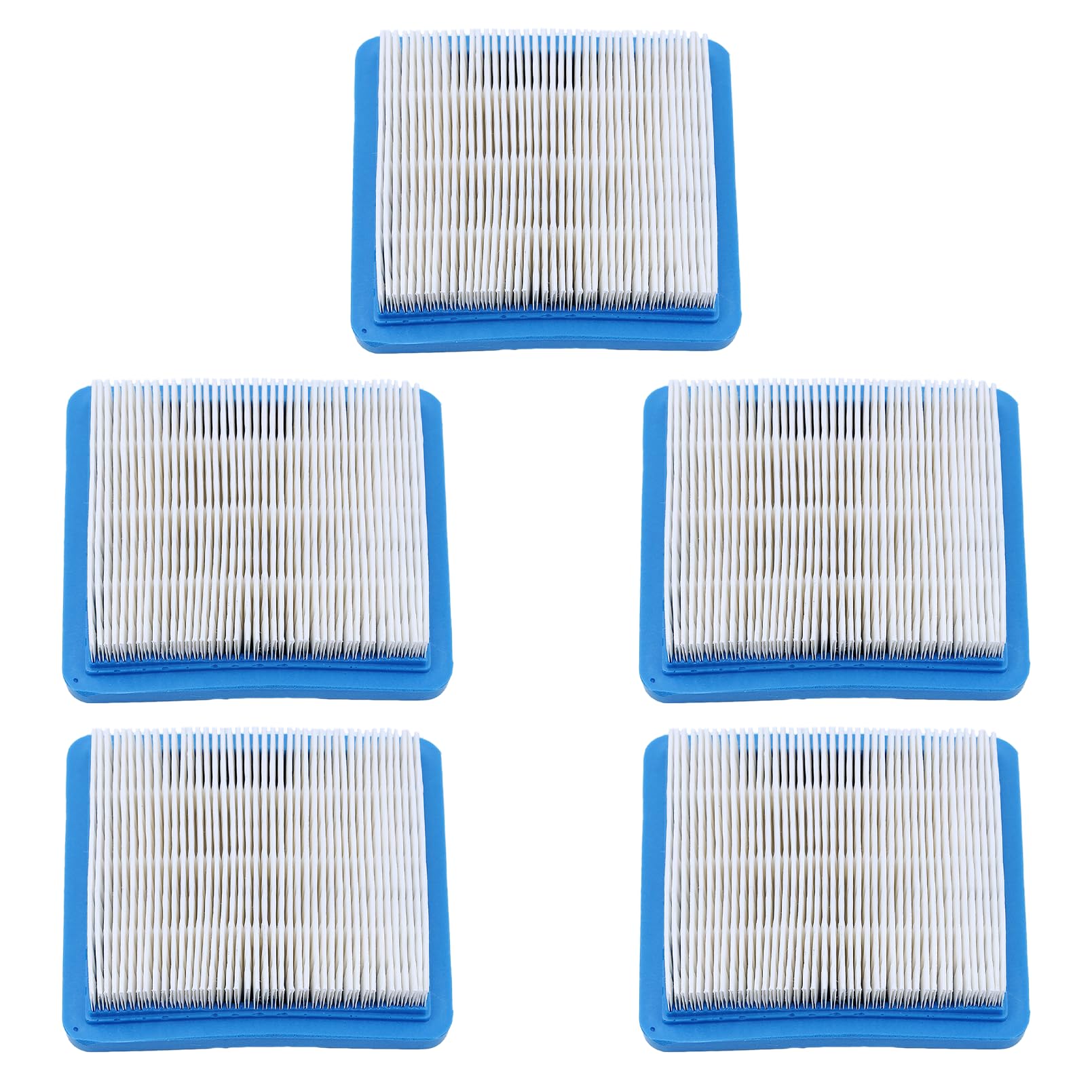 Atunee 5pcs 491588 Air Filter for 491588S 4915885 399959 Push Lawnmowers, Lawn Mower Parts