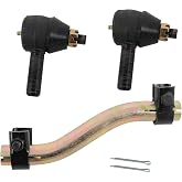 Thomletha 4 Inch Drag Link Steel Natural Adjustable | Replacement for Blazer 1973-1991 4WD Replacement for Jimmy 1973-1991 4WD