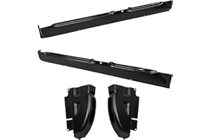 HECASA Cab Corner & Rocker Panel Replacements Compatible with 2002-2008 Dodge Ram 1500 2500 3500 4 Door Quad Club Cab Rust Re