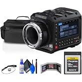 Blackmagic Design Pyxis 6K Full-Frame Cinema Box Camera (Canon EF) (CINECAMCPYXD60LFEF) + 128GB CFexpress Type B Card + Case + Cleaning Kit + Card Wallet + Lens Cap