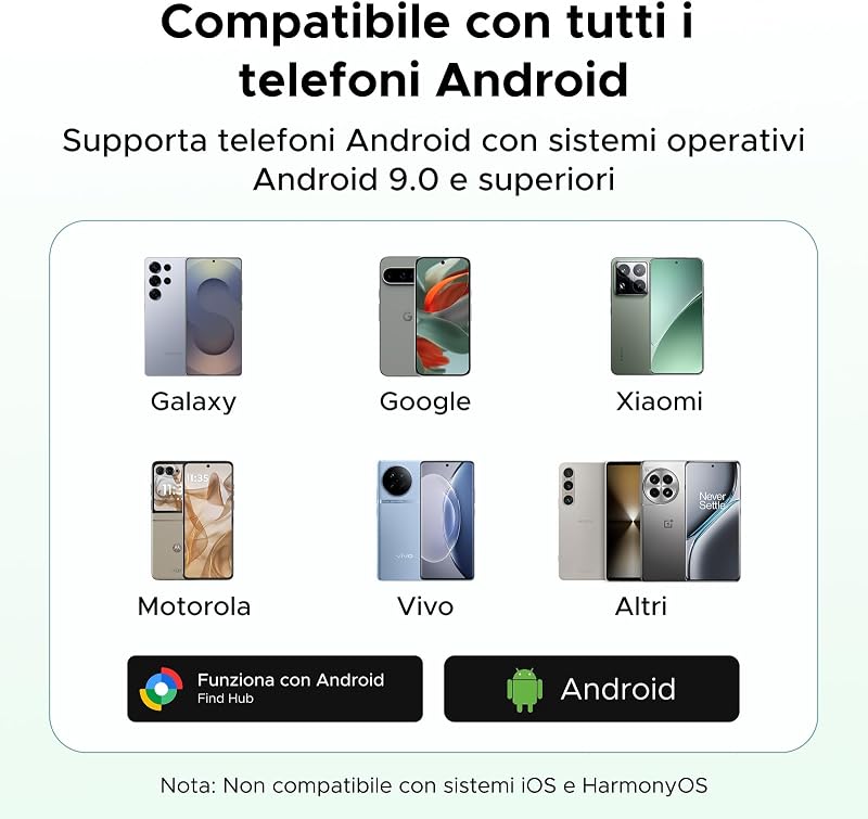 FineTrack Slim G Smart Finder Solo Android 1.7mm