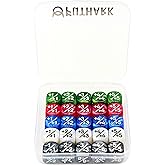Futhark MTG Counter Dice Set of 25