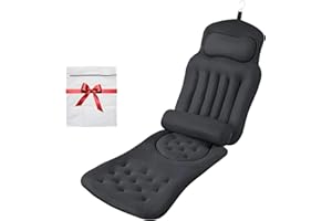 COZI Ergonomic Full Body Bath Pillow for Bathtub, Luxury Tub Pillow for Bath for Headrest Neck and Back Support,130CM White L