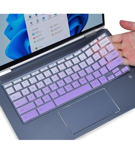 Custodia Rigida MCover Per HP Chromebook 15a-NA0000 E 15a-NBxxxx Da 15.6 Pollici (Modelli 2022-2024) - Guscio Protettivo In Policarbonato Traslucido - Viola