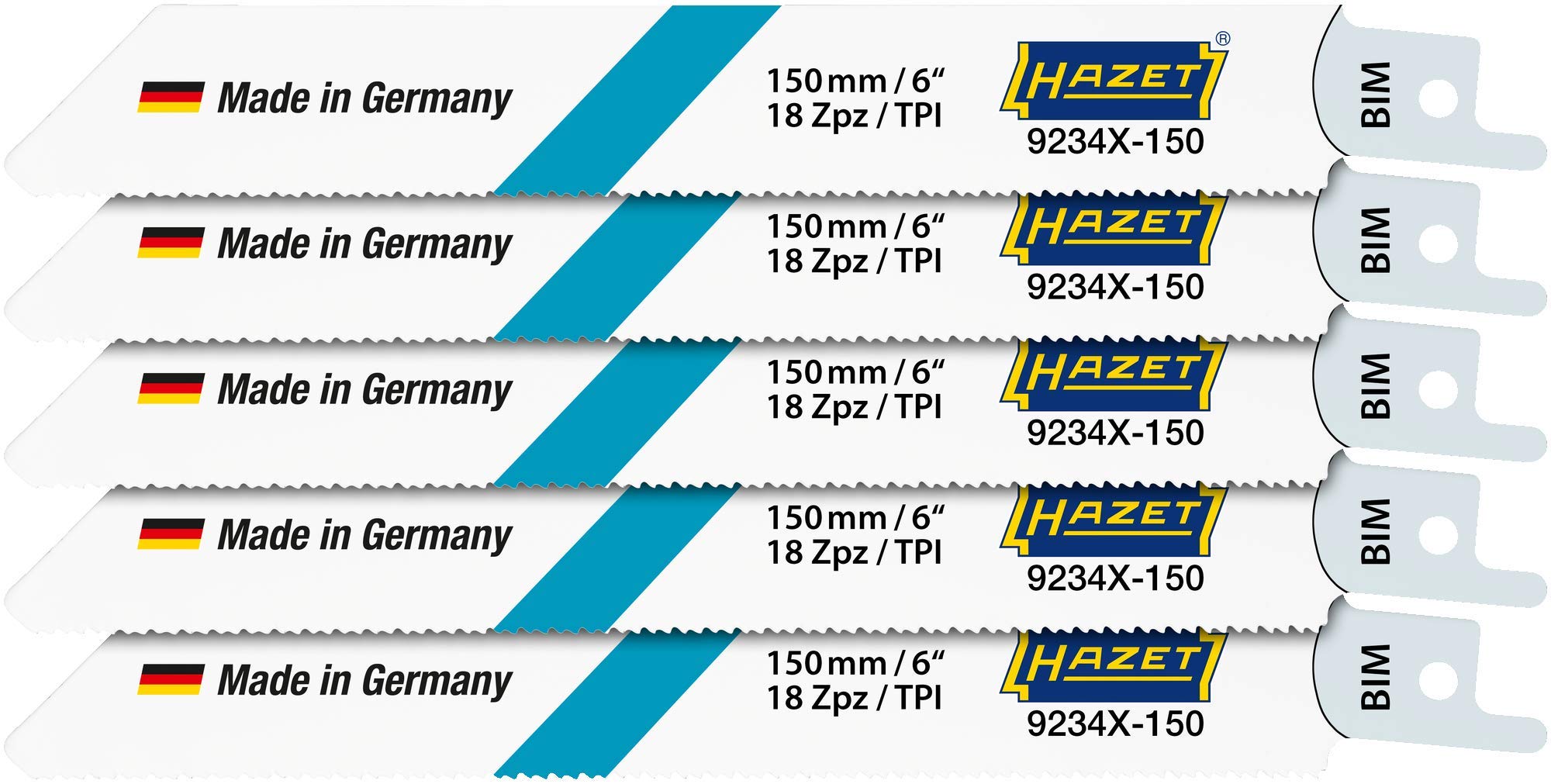Hazet Saw Blade Set 9234X-150/5