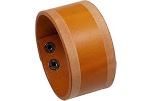 Pitmmord Punk Rock Adjustable Snap Wristband Print Pattern Wide Faux Leather Arm Band Cuff Bracelet