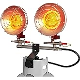 SISUPASSIE 30000BTU Propane Heater, Portable Propane Heater for Outdoor Use with 3 Adjustable Modes and Safety Shut-off Valve