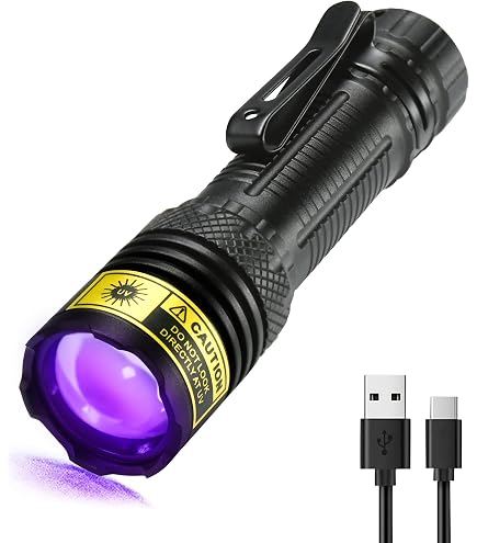 Astro Pneumatic 40HUVL Rechargeable Handheld Light - 400 Lumen LED With UV Flashlight