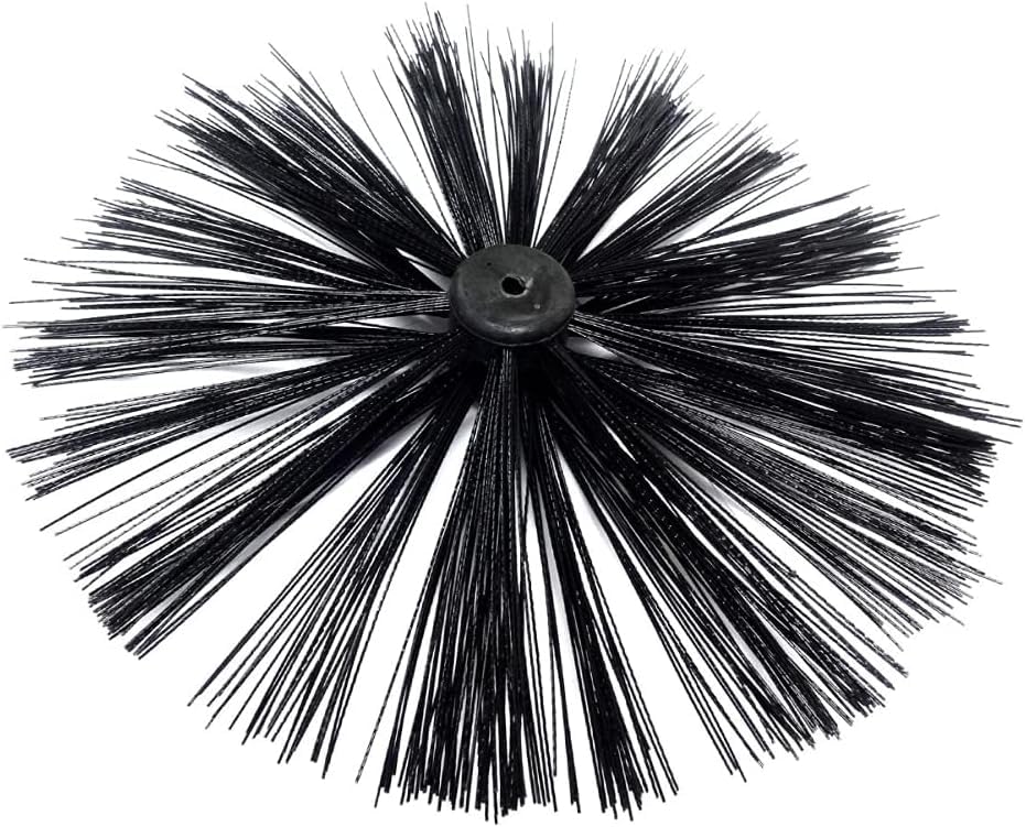 Equip247uk Chimney Sweeping Brush Head 400mm Chimney Sweeping Cleaning