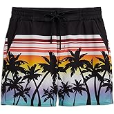 TomboyX Swim 7" Board Shorts, Quick Dry Bathing Suit Bottom Trunks, UPF 50 Sun Protection, Plus Size Inclusive (XS-6X)