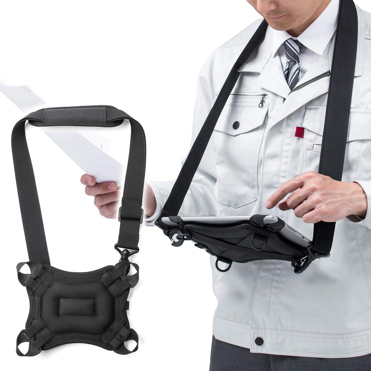 サンワダイレクト タブレットショルダーケース 10～11インチ対応の商品画像